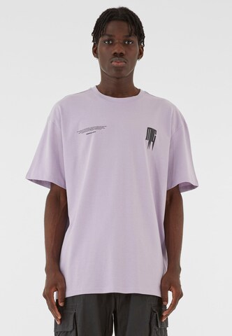 T-Shirt MJ Gonzales en violet : devant