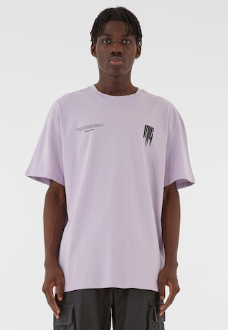 MJ Gonzales - Camiseta en lila: frente