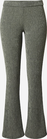 OUT OF ORBIT Flared Trousers 'Kira' in Grey: front