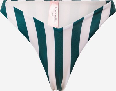 Hunkemöller Bikini donji dio 'Santa Rosa' u petrol / bijela, Pregled proizvoda