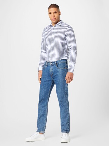 Clean Cut Copenhagen Regular fit Overhemd 'Jamie' in Blauw