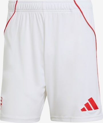 ADIDAS PERFORMANCE Regular Urheiluhousut 'FC Arsenal 25/26' värissä valkoinen: etupuoli