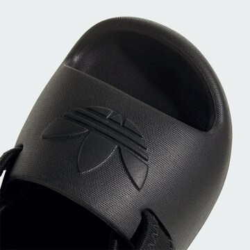 ADIDAS ORIGINALS Sandals & Slippers 'Adilette' in Black