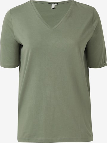 QS T-Shirt in Grün: Vorderseite