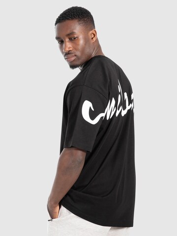 T-Shirt ' Liquid Brail ' Smilodox en noir