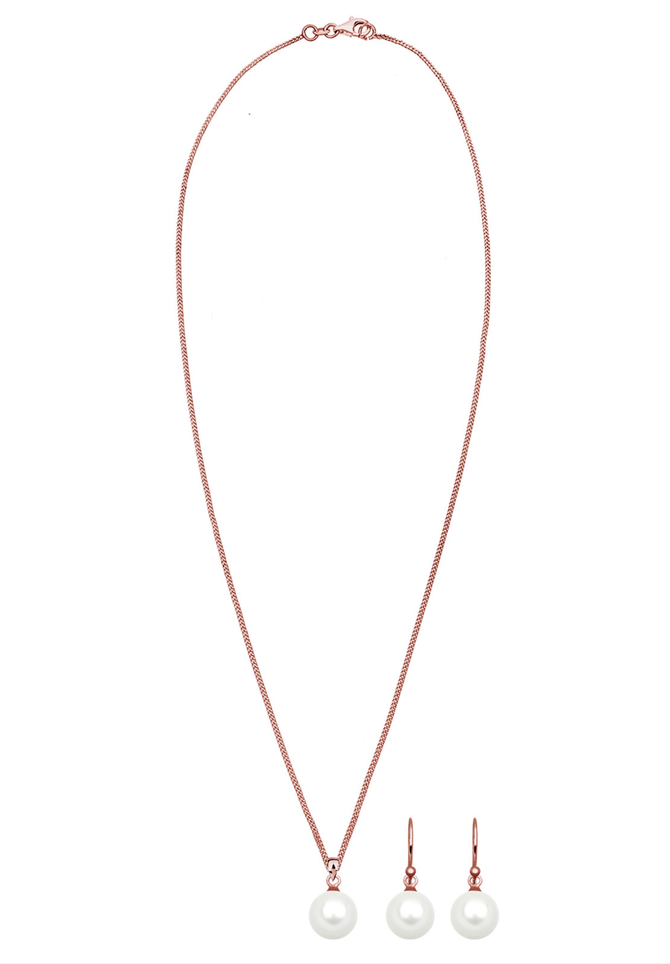 ELLI Sieraden set in Roze: voorkant