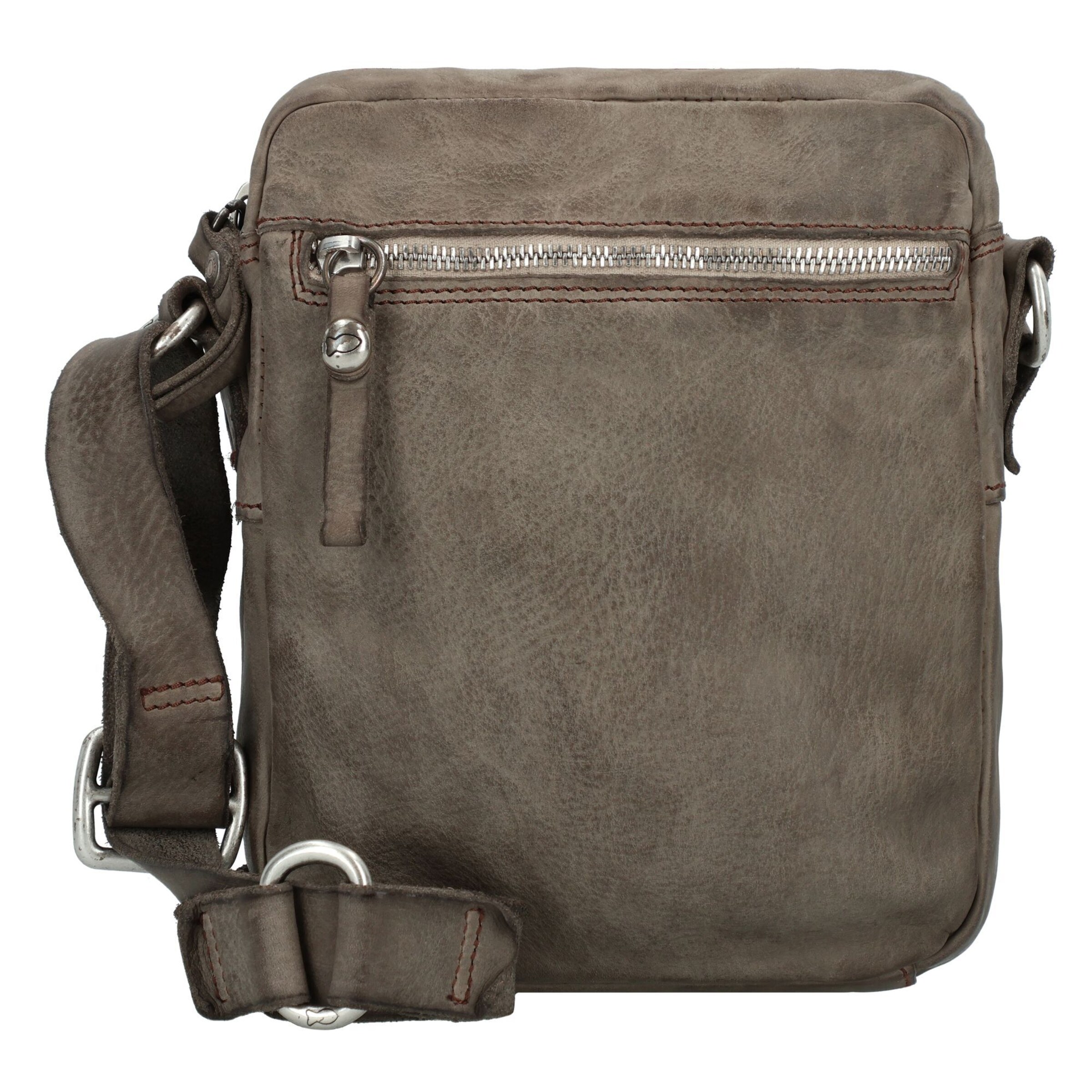 Campomaggi Umhängetasche in Braun: Vorderseite