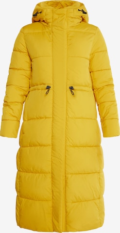 Manteau d’hiver 'Fenia' usha BLUE LABEL en jaune : devant