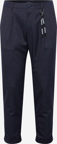 STRELLSON - regular Pantalón plisado 'Louis' en azul: frente