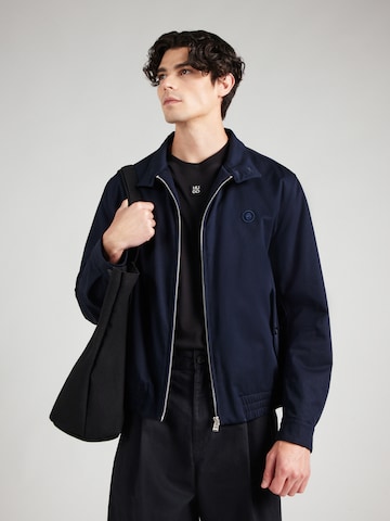 BOSS Between-season jacket 'H-Coiner-253' in Blue: front