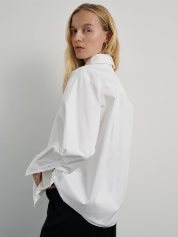 ABOUT YOU x Marie von Behrens Blouse 'Gemma' in White