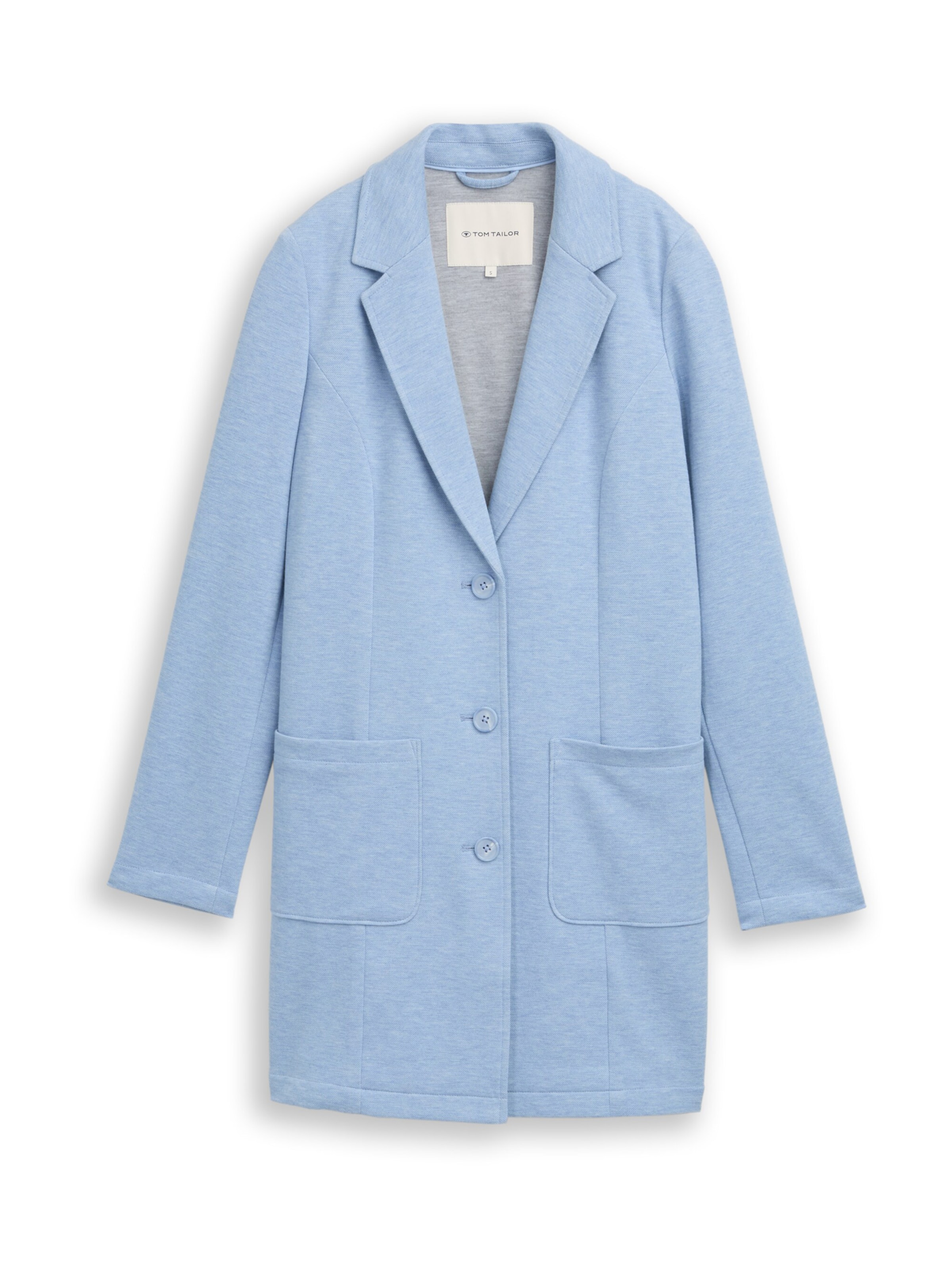 TOM TAILOR Blazer | modra barva: sprednja stran