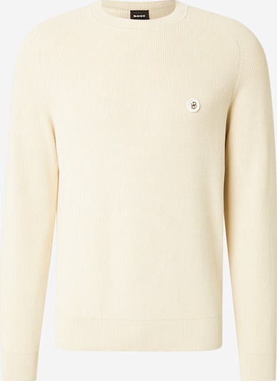 BOSS Pulover 'Ullian' u bijela, Pregled proizvoda