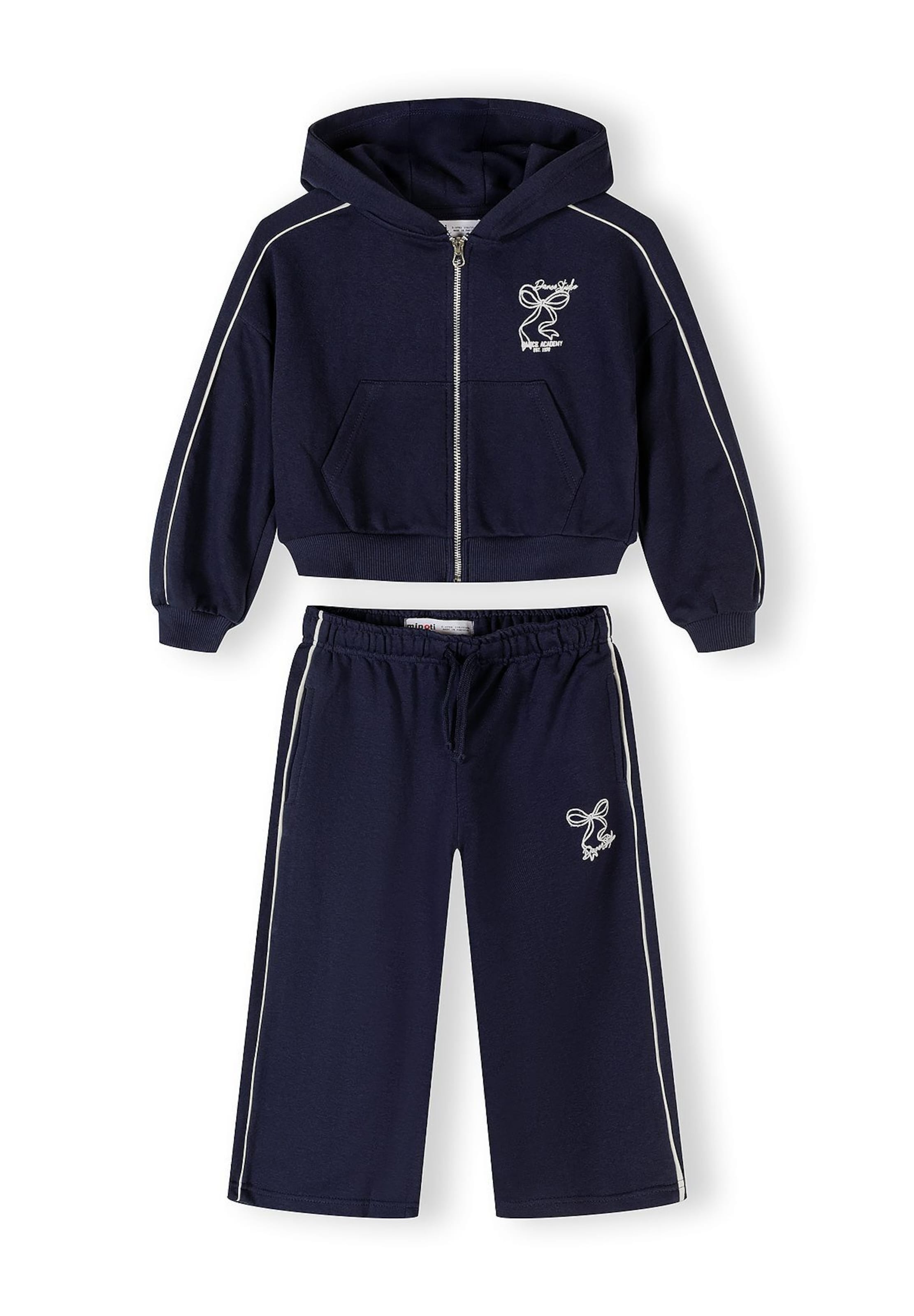 MINOTI - Fato de jogging em azul: frente