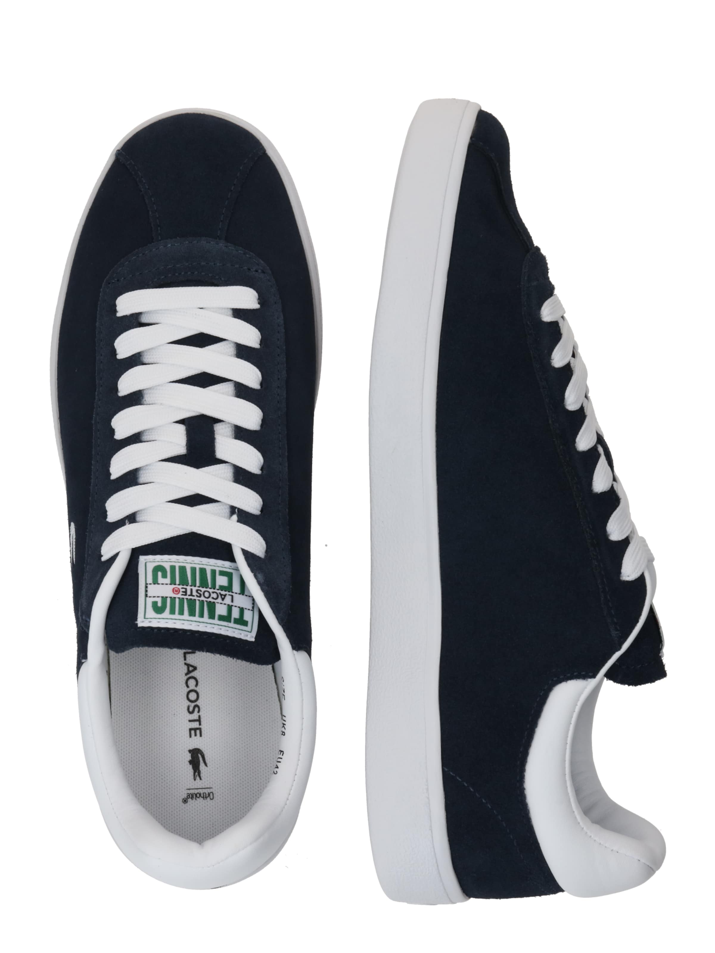 LACOSTE Sneaker low 'Baseshot' i blå