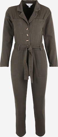 Dorothy Perkins Petite Jumpsuit in Green: front