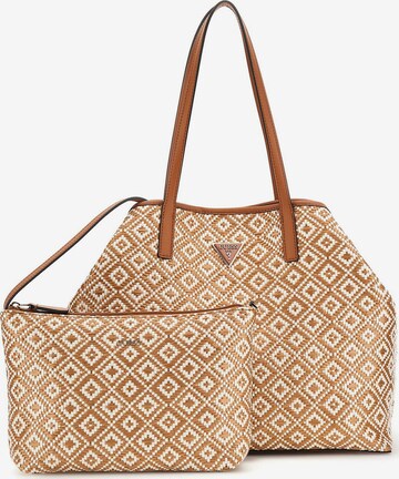 GUESS Shopper 'Vikky II' in Brown: front