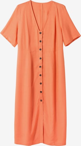 SHEEGO Summer Dress in Orange: front