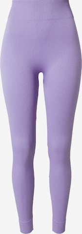 ONLY PLAY - Skinny Calças de desporto 'JAIA' em roxo: frente