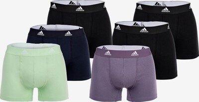 ADIDAS ORIGINALS Boxershorts in de kleur Navy / Groen / Sering / Zwart / Wit, Productweergave