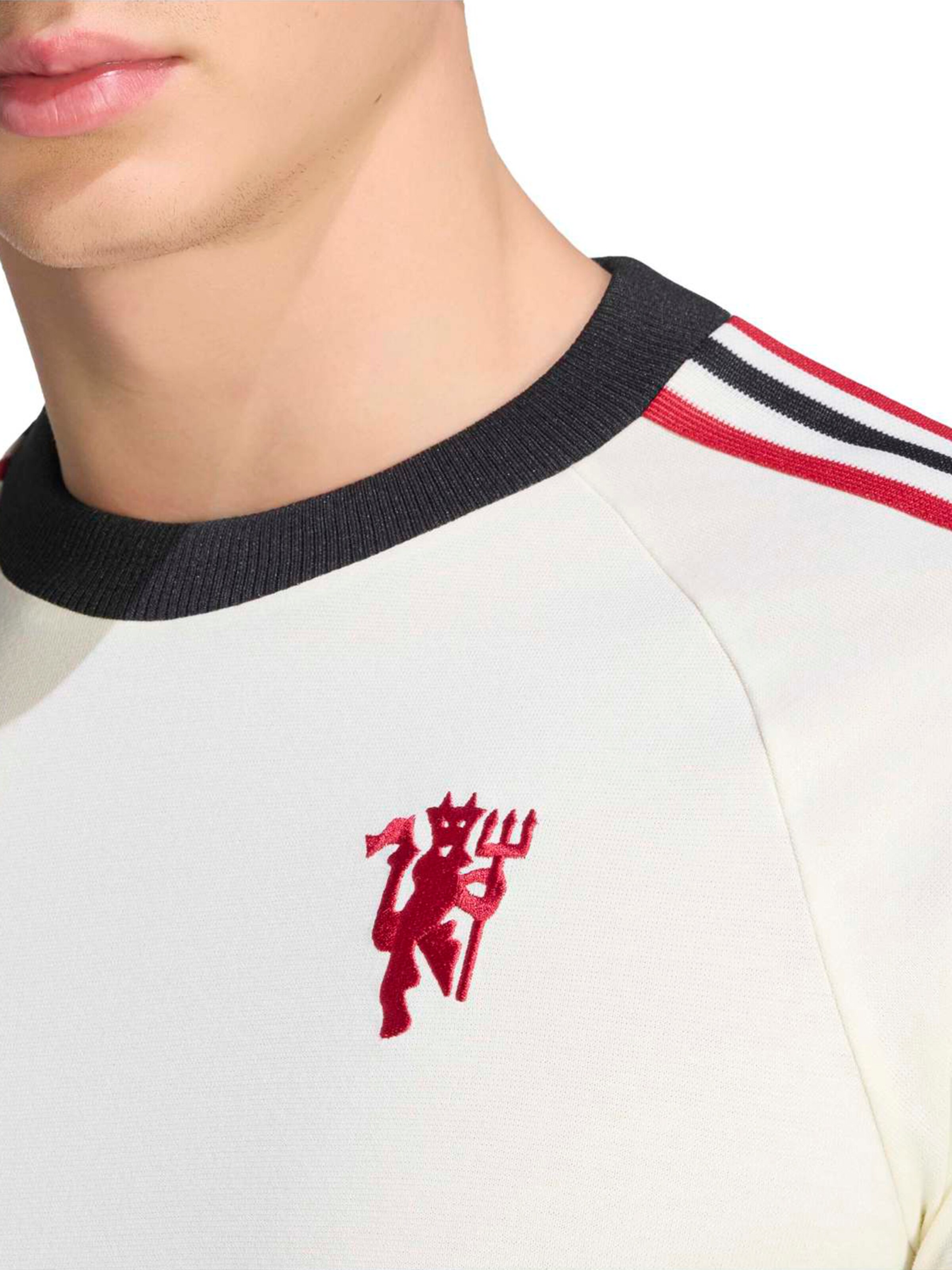 balta ADIDAS PERFORMANCE Sportiniai marškinėliai 'MUFC'