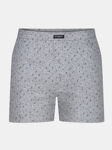 Henderson - Calzoncillo boxer 'Weiche Boxershorts aus Baumwolle Elastische locker bequem Classic XXXL' en gris: frente