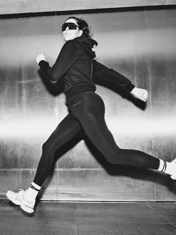 Skinny Leggings 'KATHERINE_' di SUPERREBEL® GEAR in nero