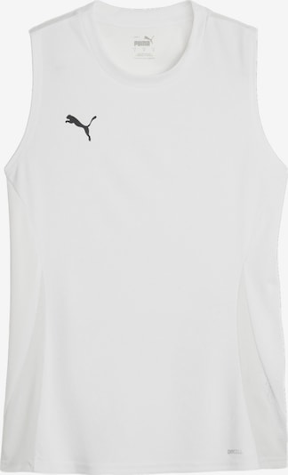 PUMA Sports Top 'teamGOAL' in Black / White, Item view