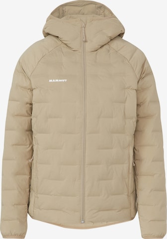 MAMMUT Outdoor Jacket in Beige: front