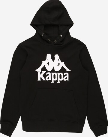 Sweat 'TAINO' KAPPA en noir : devant