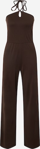 Monki - Jumpsuit en marrón: frente
