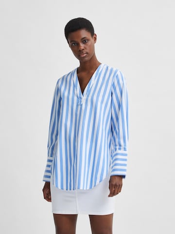 SELECTED FEMME Blouse 'Kelly' in Blue: front
