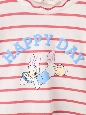 MANGO KIDS Тениска 'HAPPY' в червено