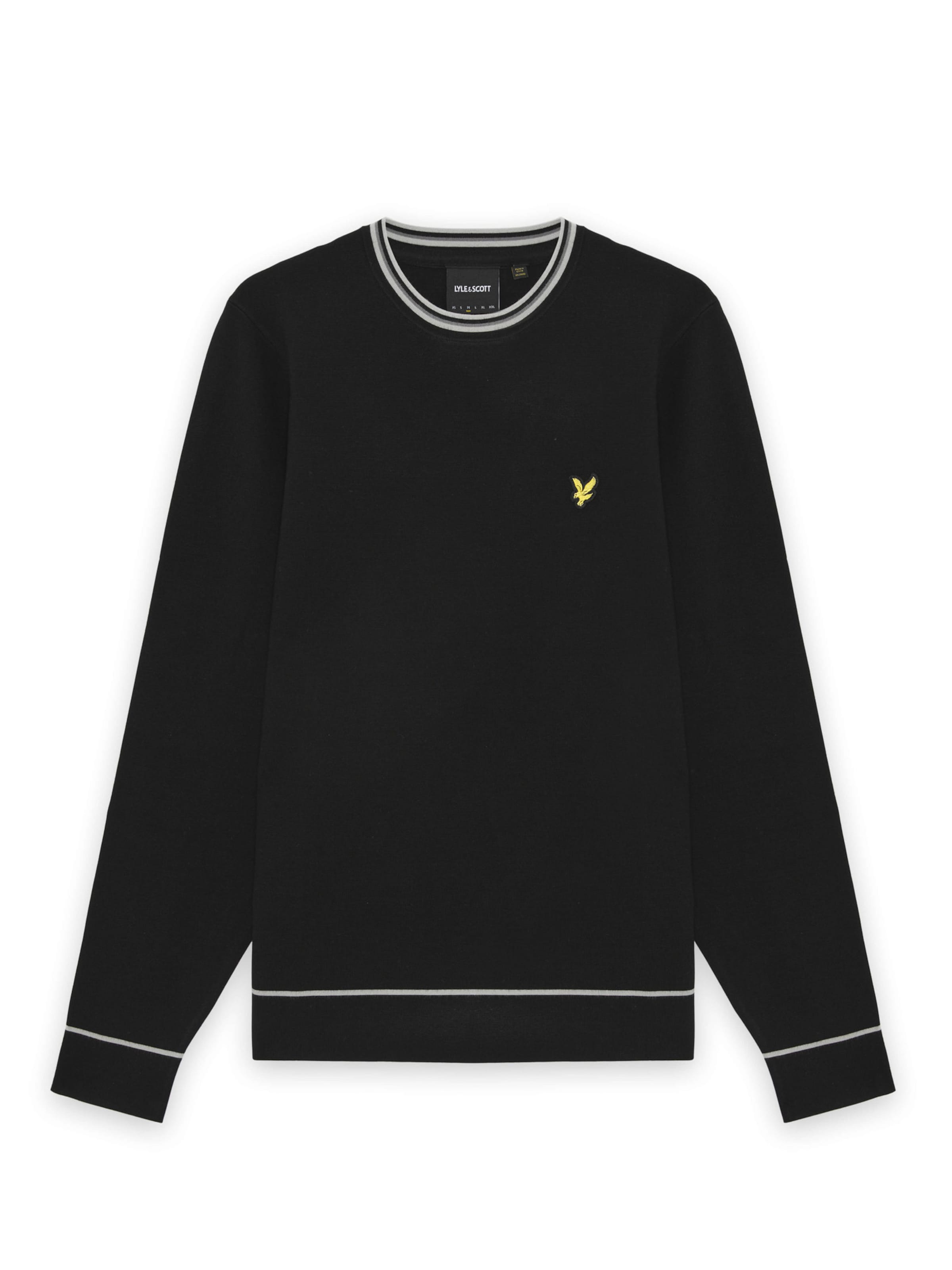 Lyle & Scott Pullover in Schwarz: Vorderseite