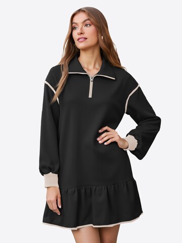 Imily Bela Šaty - Čierna: predná strana