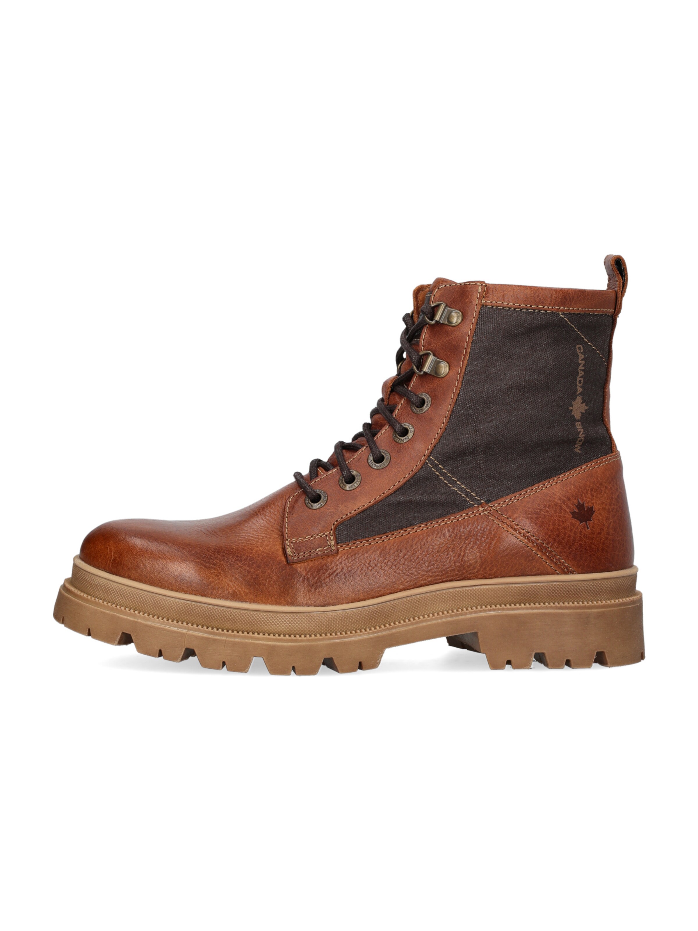 CANADA SNOW Lace-up boots 'MOUNT HEKTOR' in Brown: front