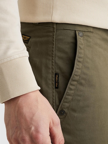 PME Legend Loosefit Chinobyxa 'American Classic relaxed fit chino' i grön