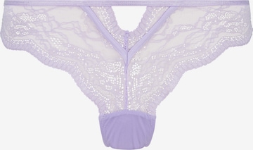 Hunkemöller Thong 'Isabelle' in Purple: front