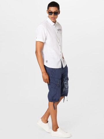 CAMP DAVID Regular Shorts in Blau