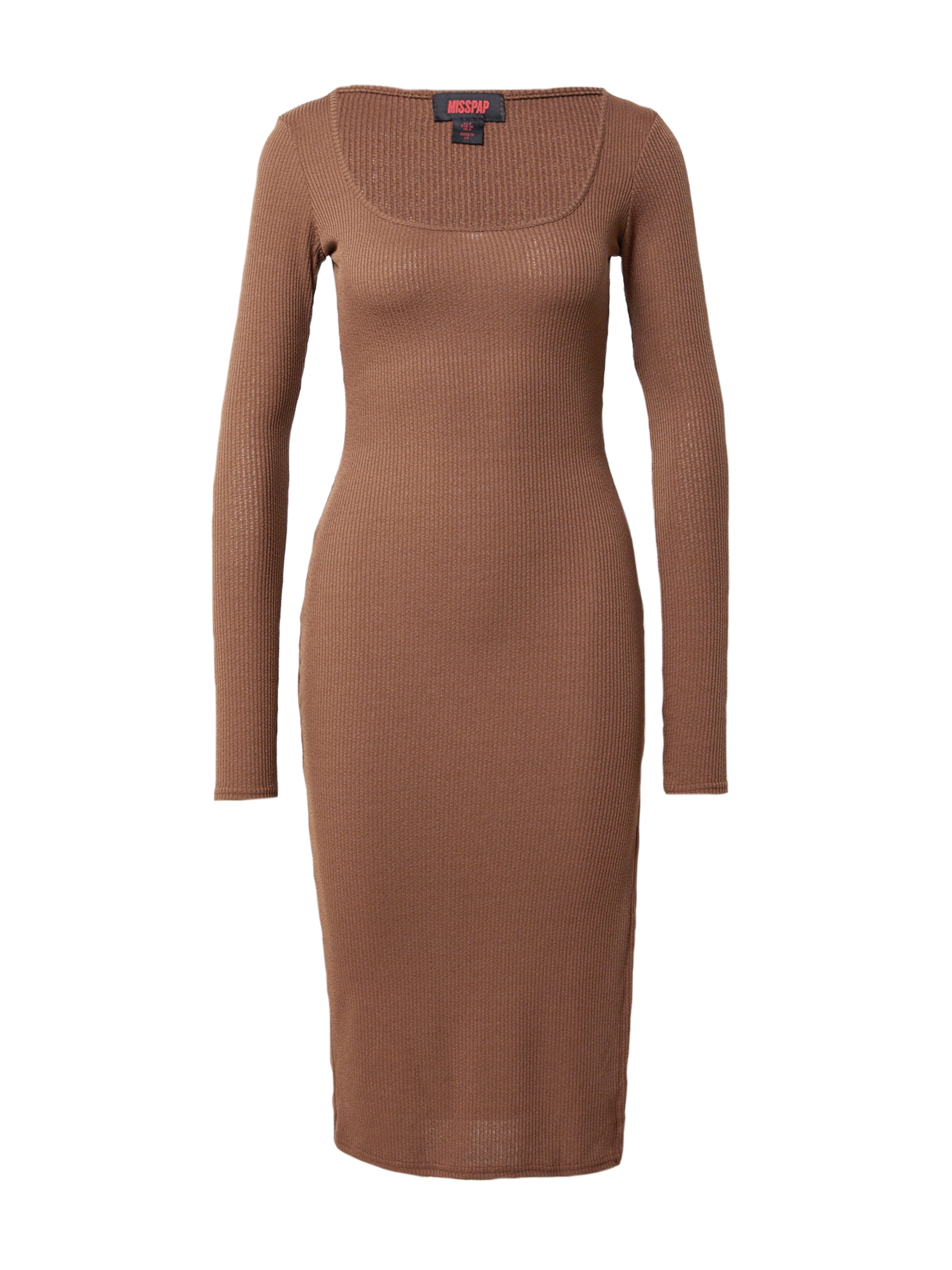 Abito di Misspap in marrone: frontale