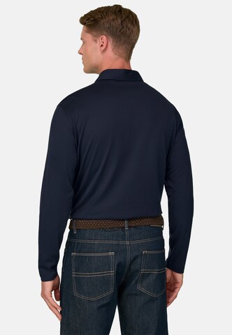 Boggi Milano Poloshirt in Blau: Rückseite