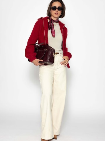 SASSYCLASSY Oversized Cardigan in Red