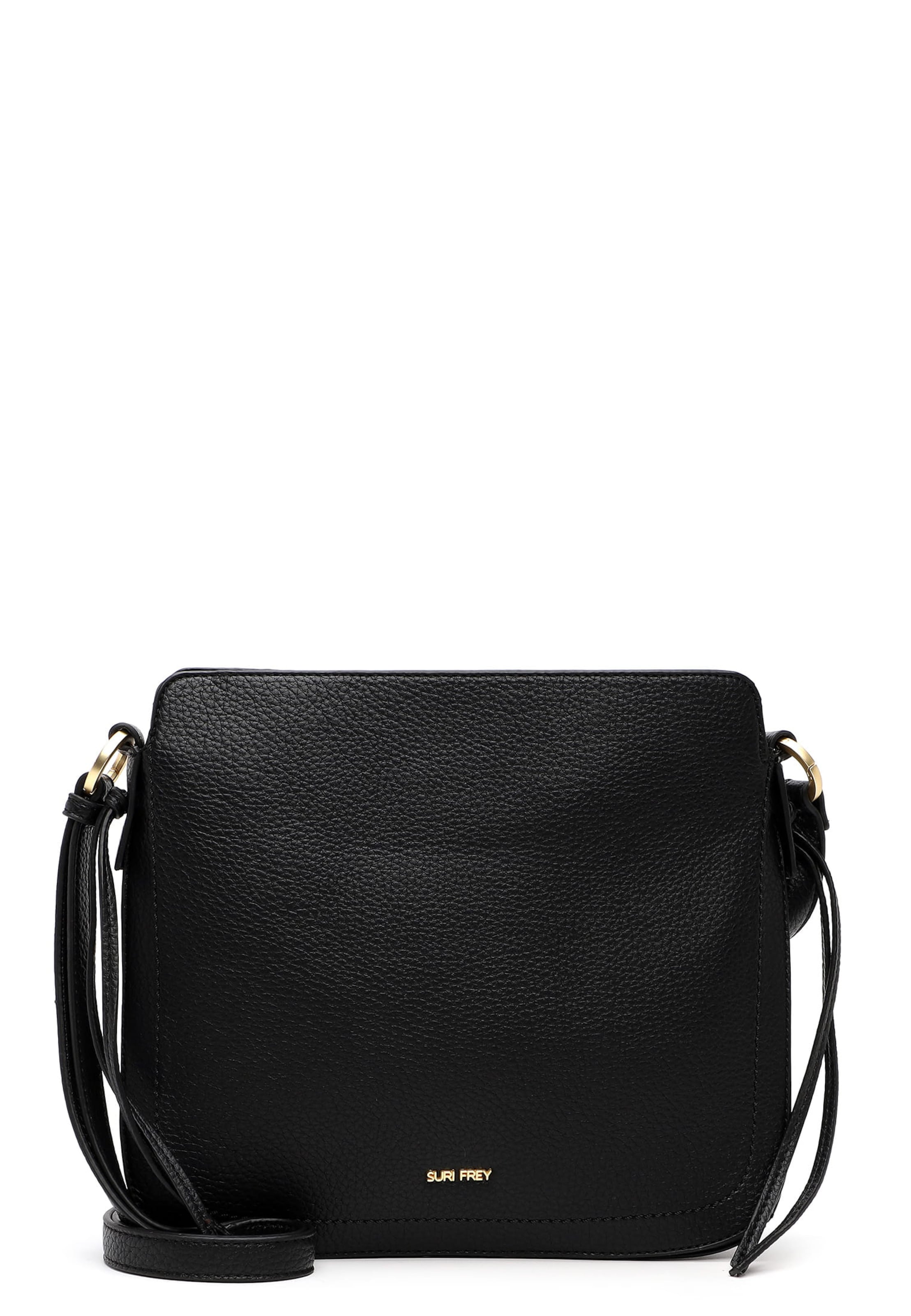 Borsa a spalla 'Hilary' di Suri Frey in nero: frontale