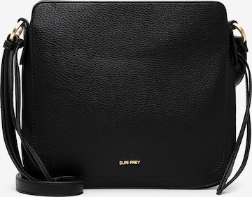 Borsa a spalla 'Hilary' di Suri Frey in nero: frontale