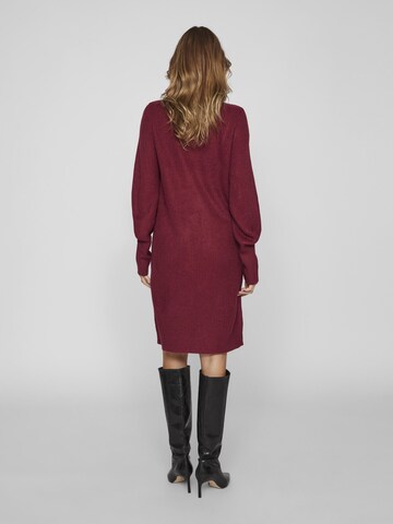 VILA Gebreide jurk 'Lou' in Rood