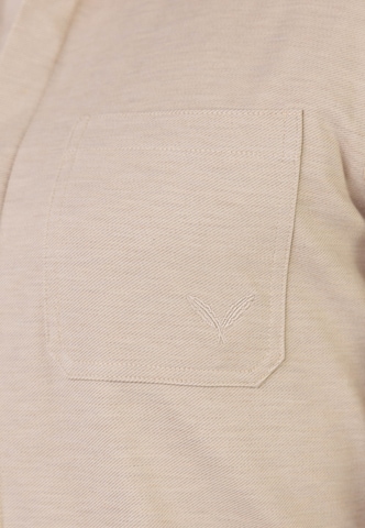 T-Shirt 'Peter Maffein' Kleinigkeit en beige