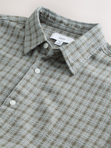 Next Klasický střih Košile – zelená