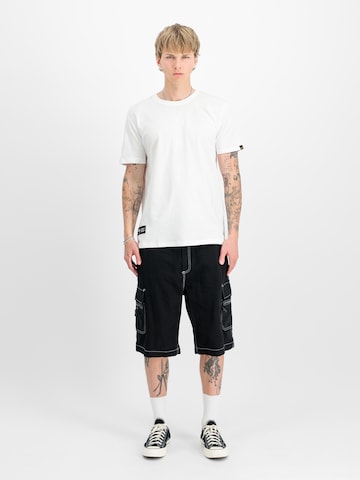 ALPHA INDUSTRIES Shirt in White