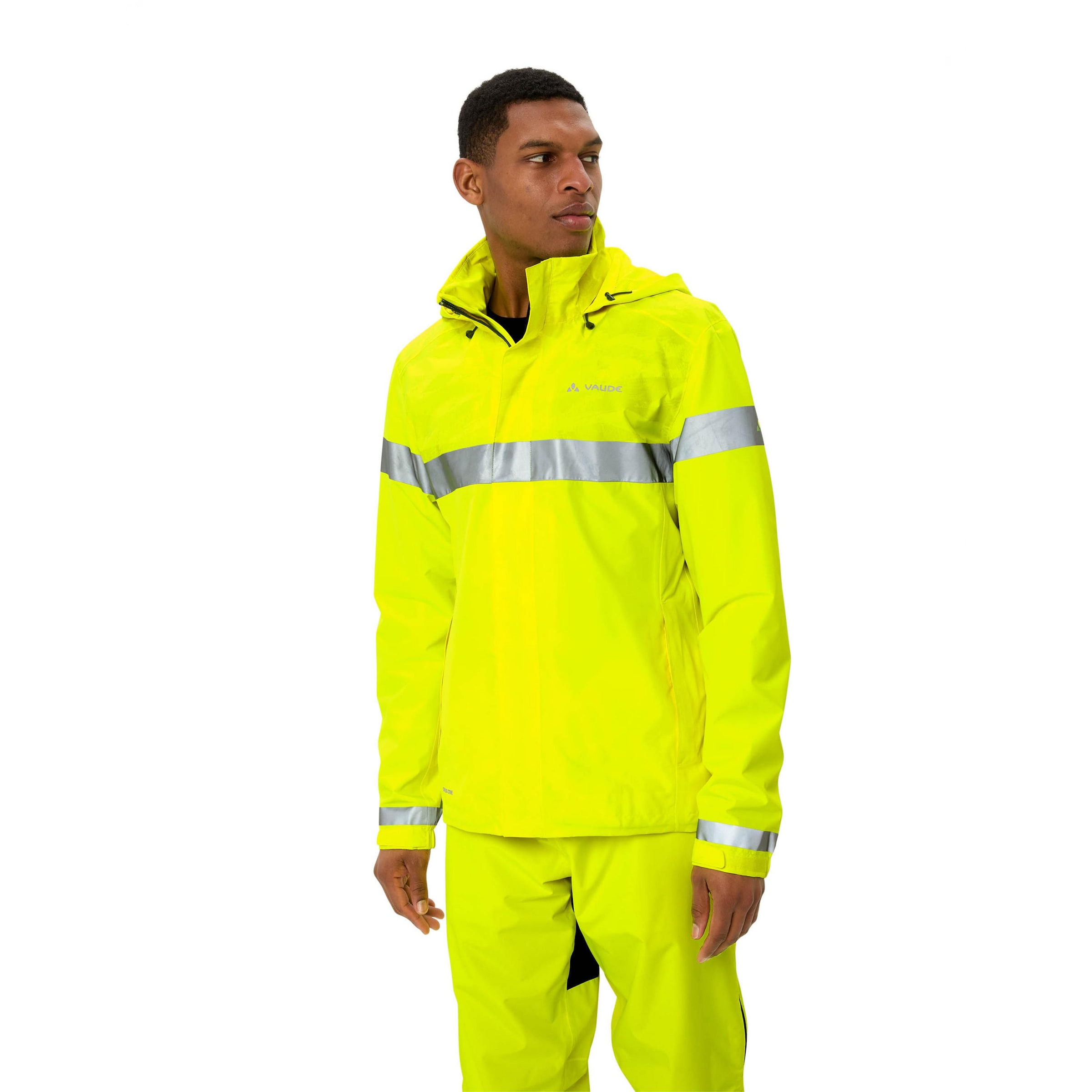 VAUDE Sportjas 'Luminum' in Geel: voorkant