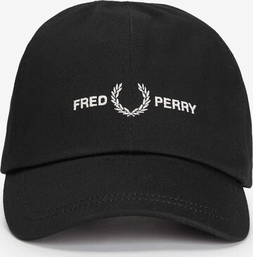 Casquette Fred Perry en noir